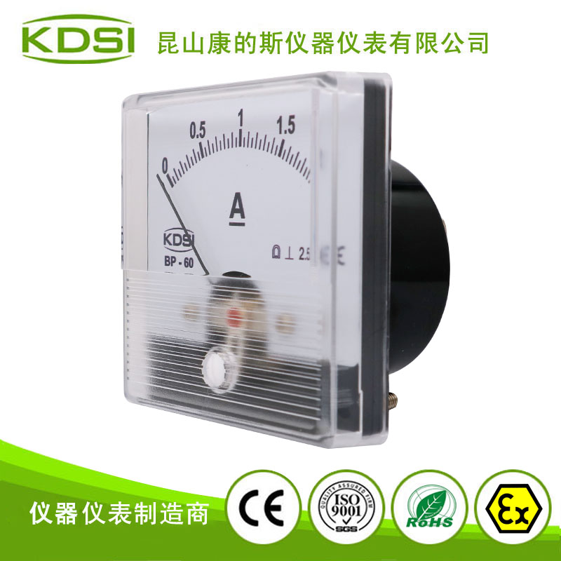 指针式电焊机用电流表BP-60N DC2A