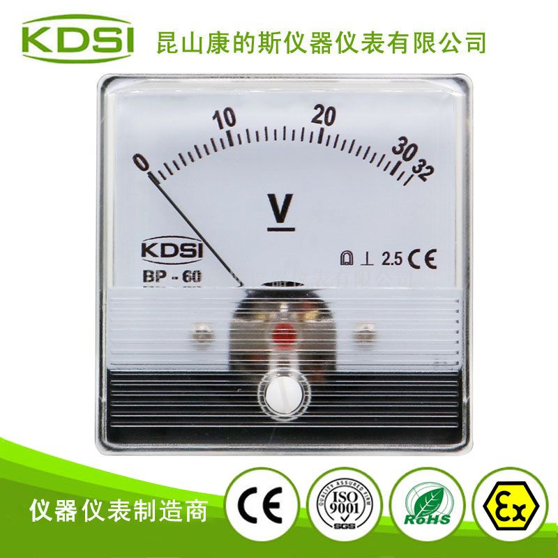 指针式直流电压测量电表BP-60N DC32V