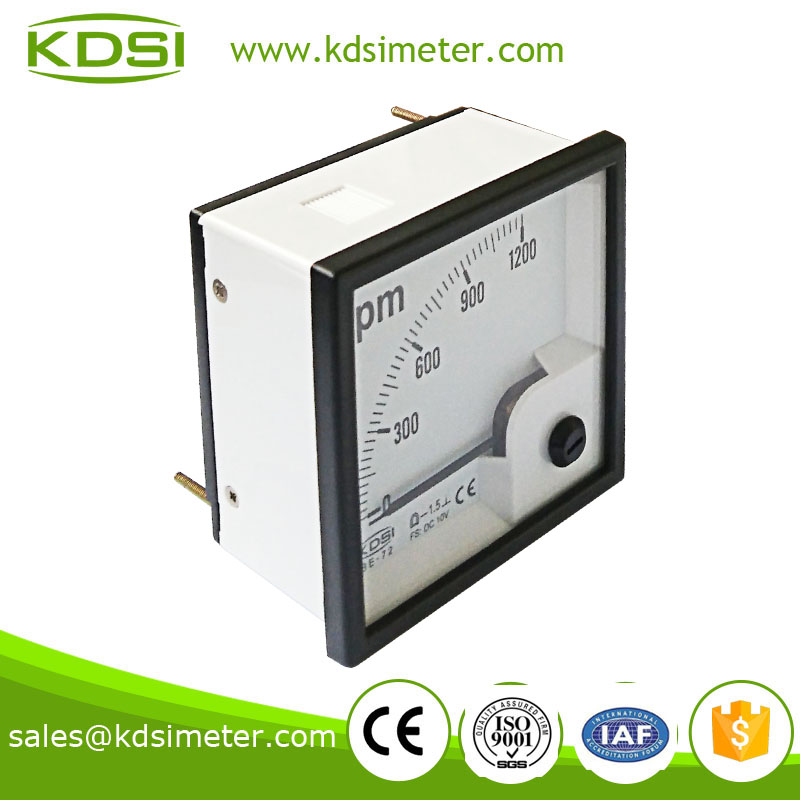 指针式直流电压转速表 BE-72 DC10V 1200RPM-2