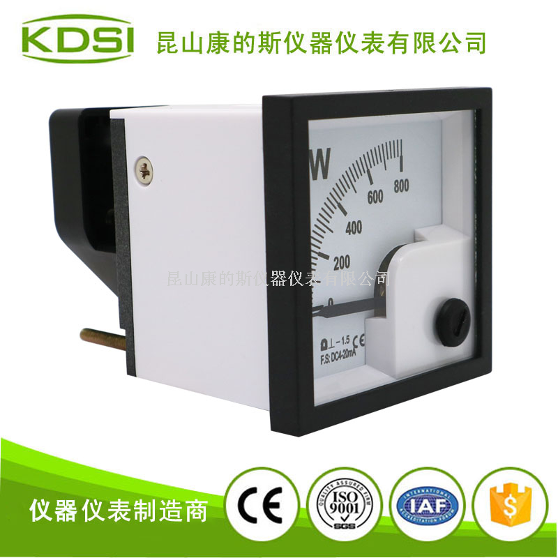 指针式直流电流表BE-48 DC4-20mA 800kw-1