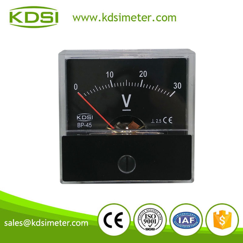 指针式直流必一·运动(BSports)官方网站
BP-45 DC30V