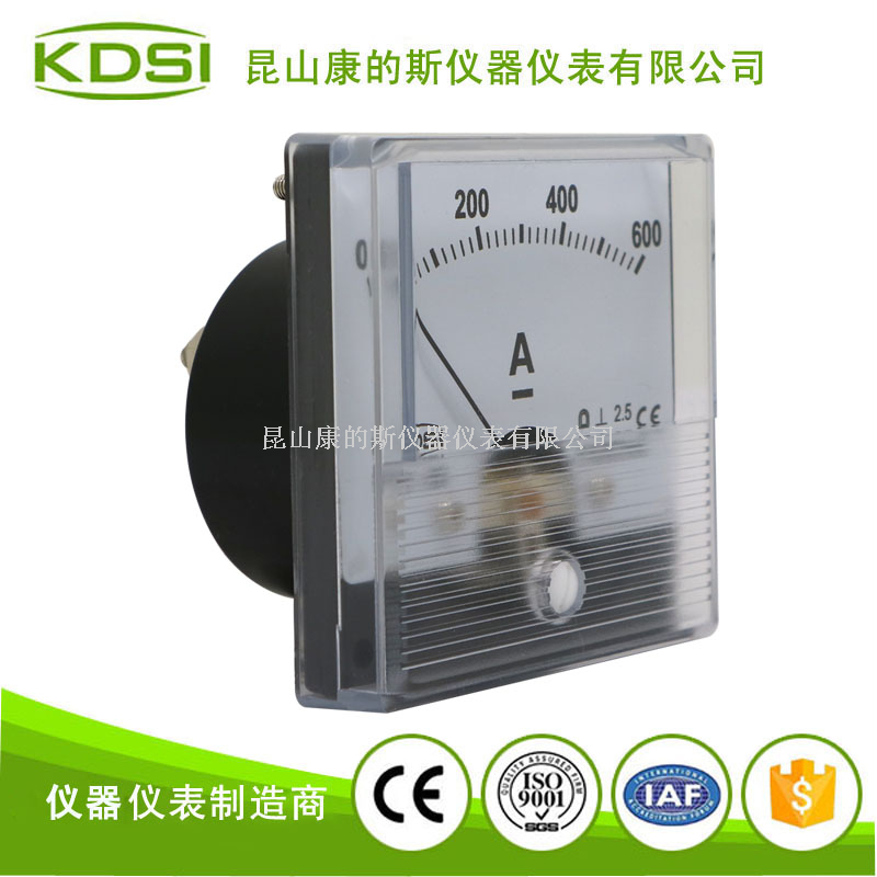 指针式直流电流表BP-60N DC1mA 600A-1