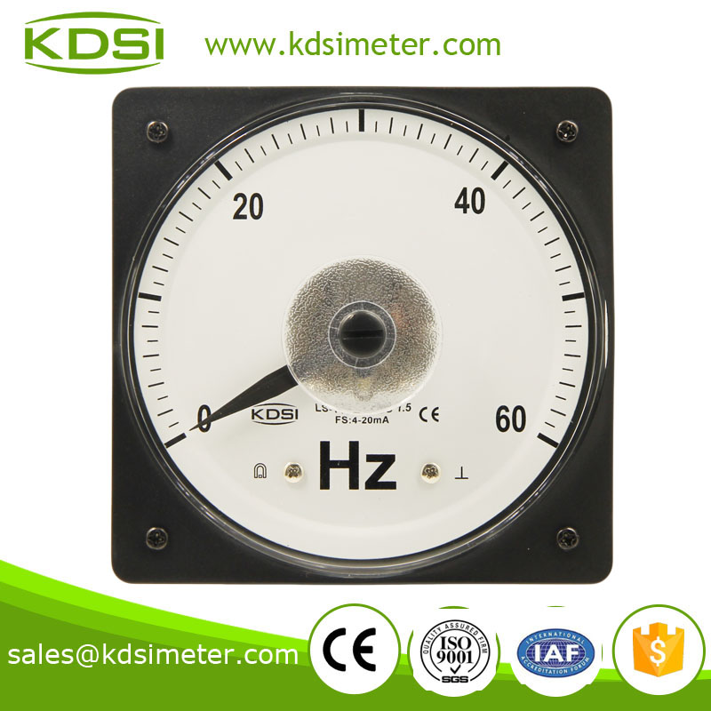指針式廣角度直流電流頻率表 LS-110 4-20mA 60HZ