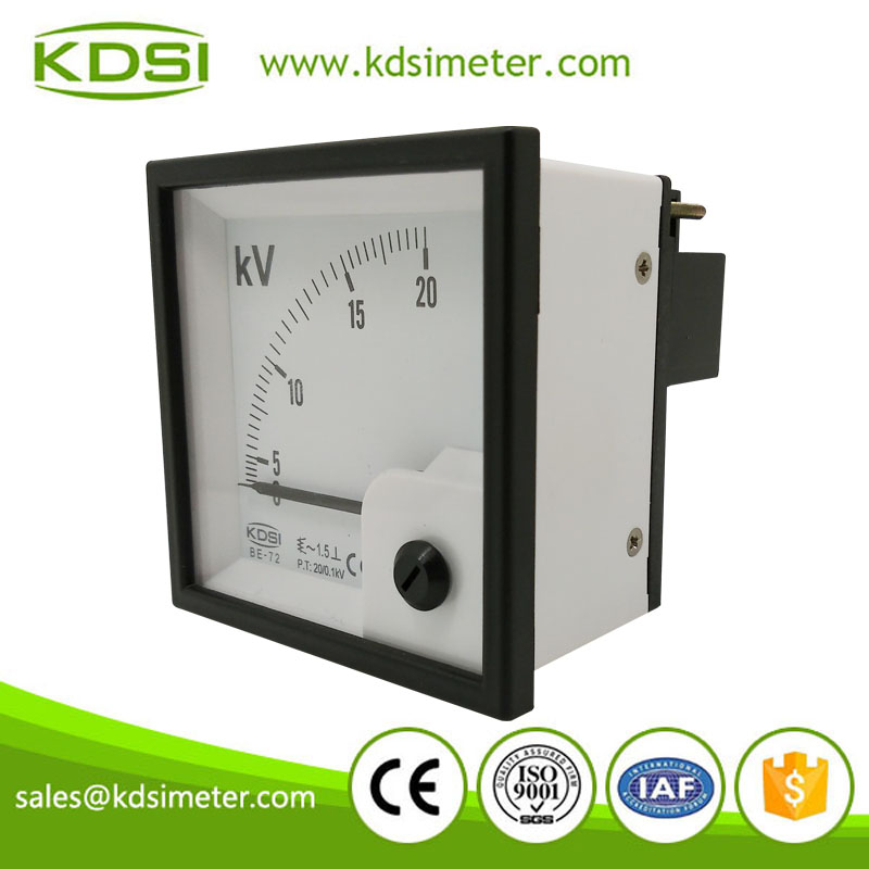 指针式交流电压表 BE-72 AC20KV 20/0.1KV
