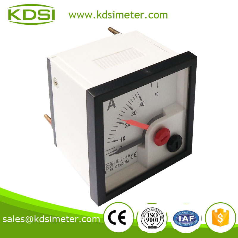 双指针 指针式交流电流表 BE-48 AC40-5A-1
