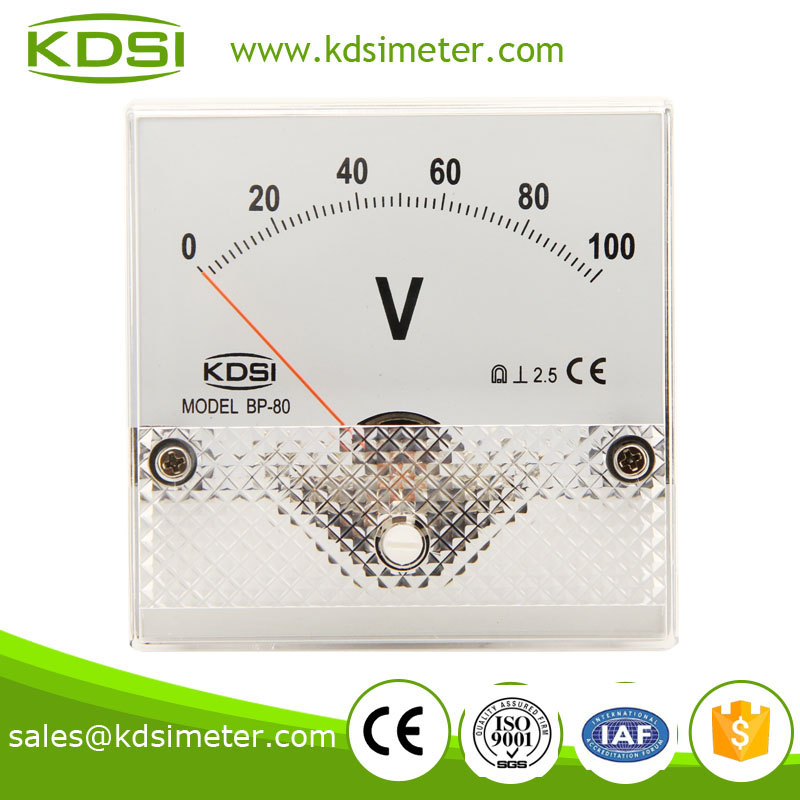 指针式直流电压测量仪 BP-80 DC100V